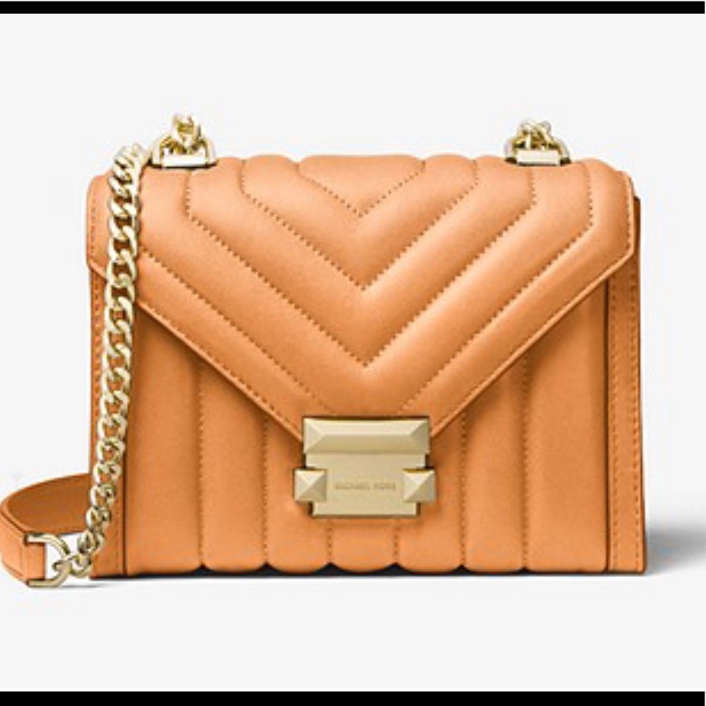 Micheal Kors Whitney Qulited Purse— Large